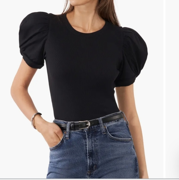 Misia black puff sleeve - Picture 1 of 10